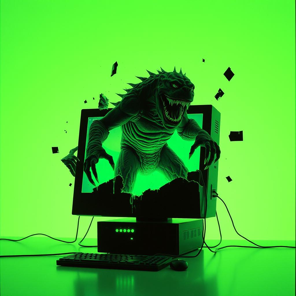 I Am the God in the Machine artwork