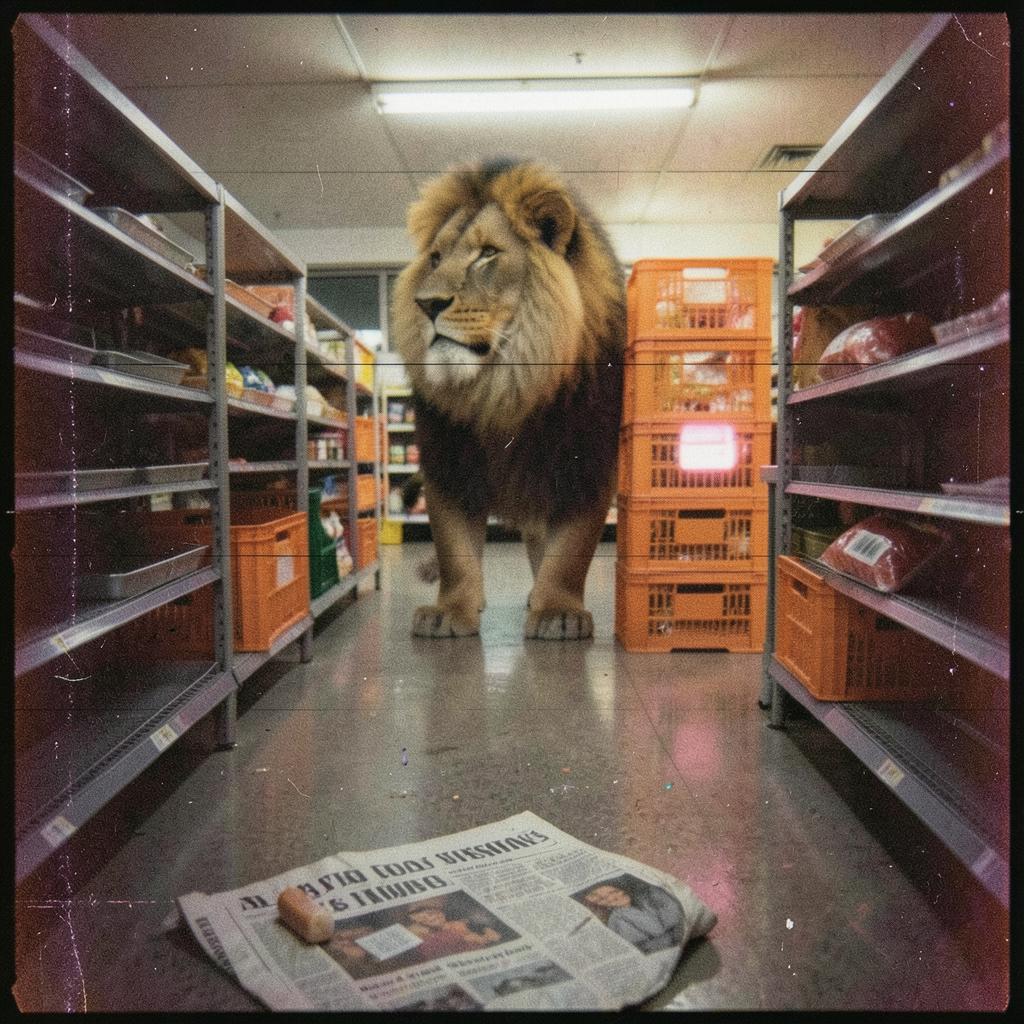 The Lion Ate The Evidence artwork