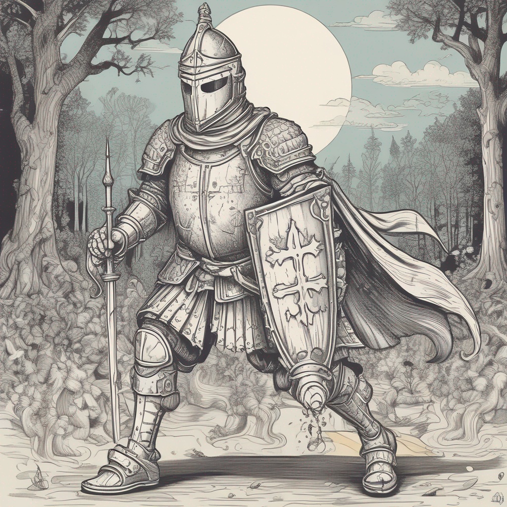The Clumsy Knight's Battle Ballad artwork
