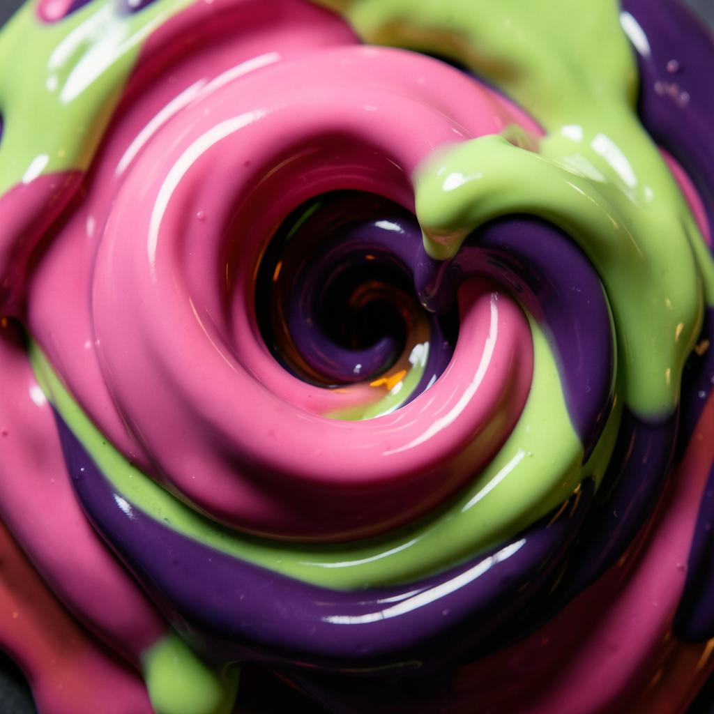 Melted mess artwork