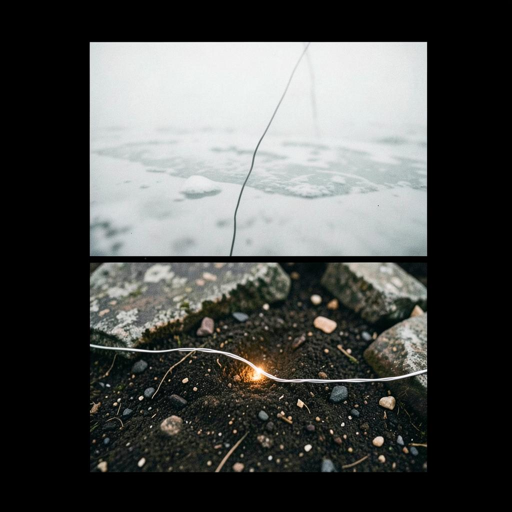 Արծաթե մի թել artwork