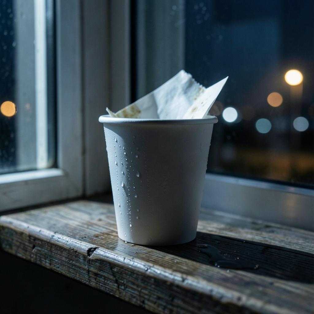 Paper Cup Moon706 artwork