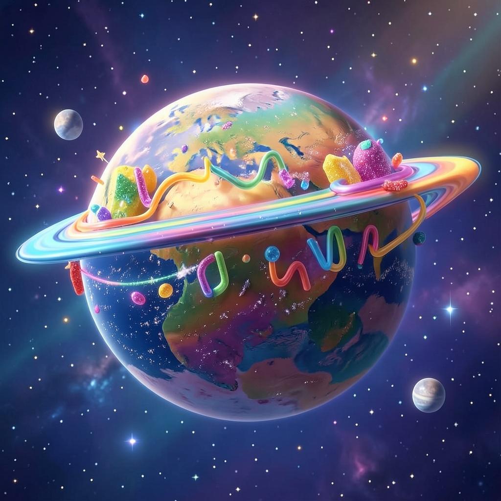 Planet Candy Ahead artwork