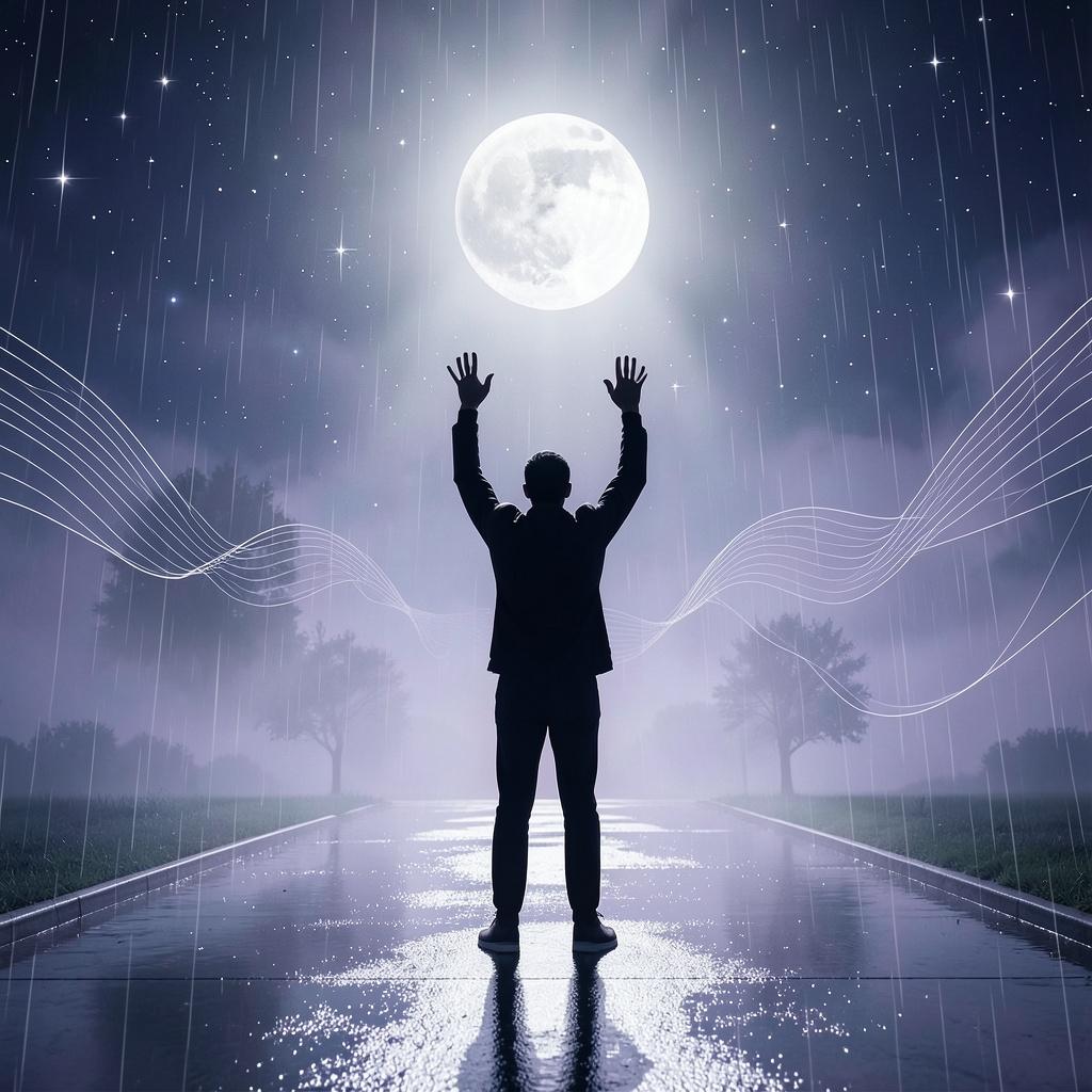 Moonlit dab artwork
