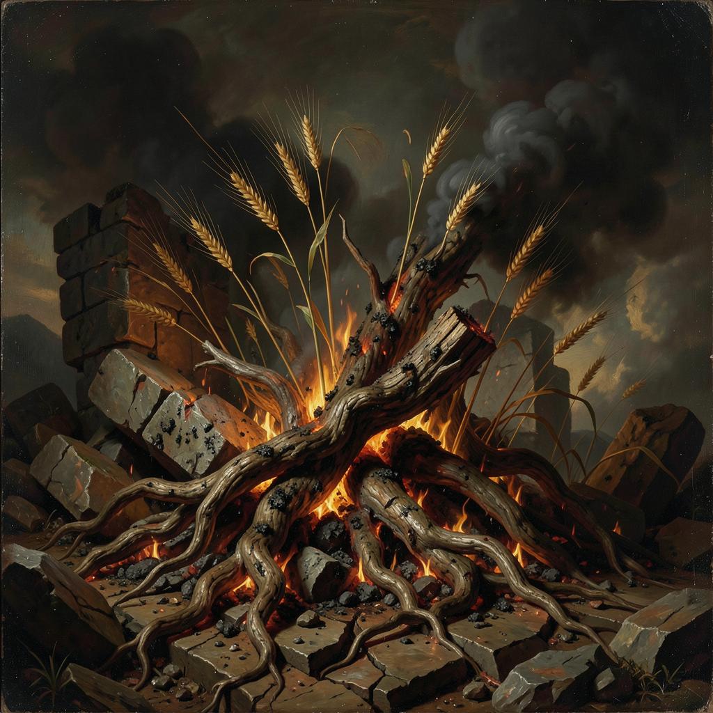 🇺🇦🔥  UKRAINE RAGE —  ROOTS THAT BLEED BUT GROW artwork