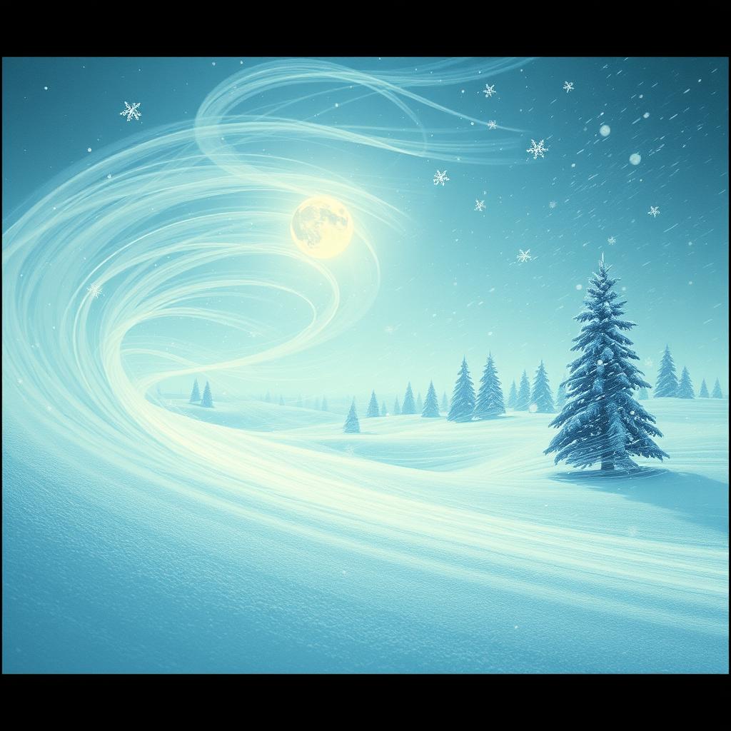 Haiku #7: Wild Wind and Snow 1 (v1) artwork