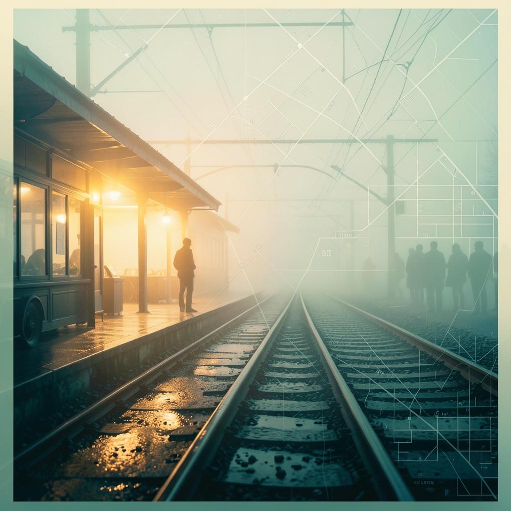 Riding on the Wrong Train artwork