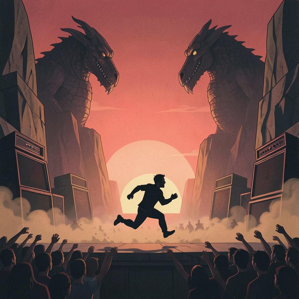 Runnin’ from the Hangman (Live Stadium Rock Version) artwork