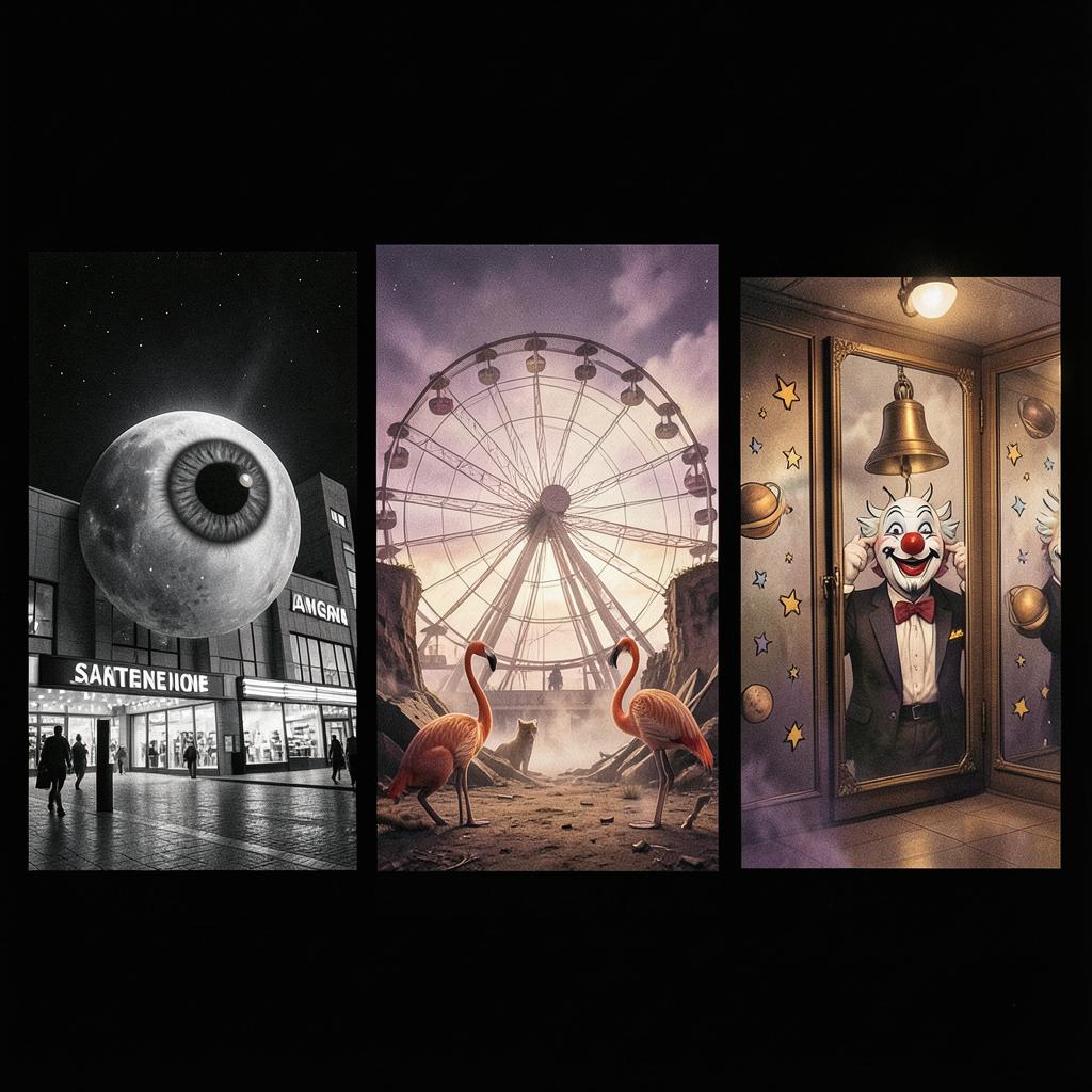 THE CARNIVAL AT THE EDGE OF TIME 🎠🎭🌌 artwork