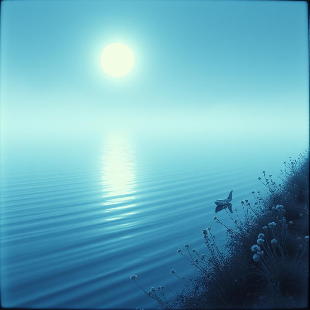 Elven Light Over Water artwork
