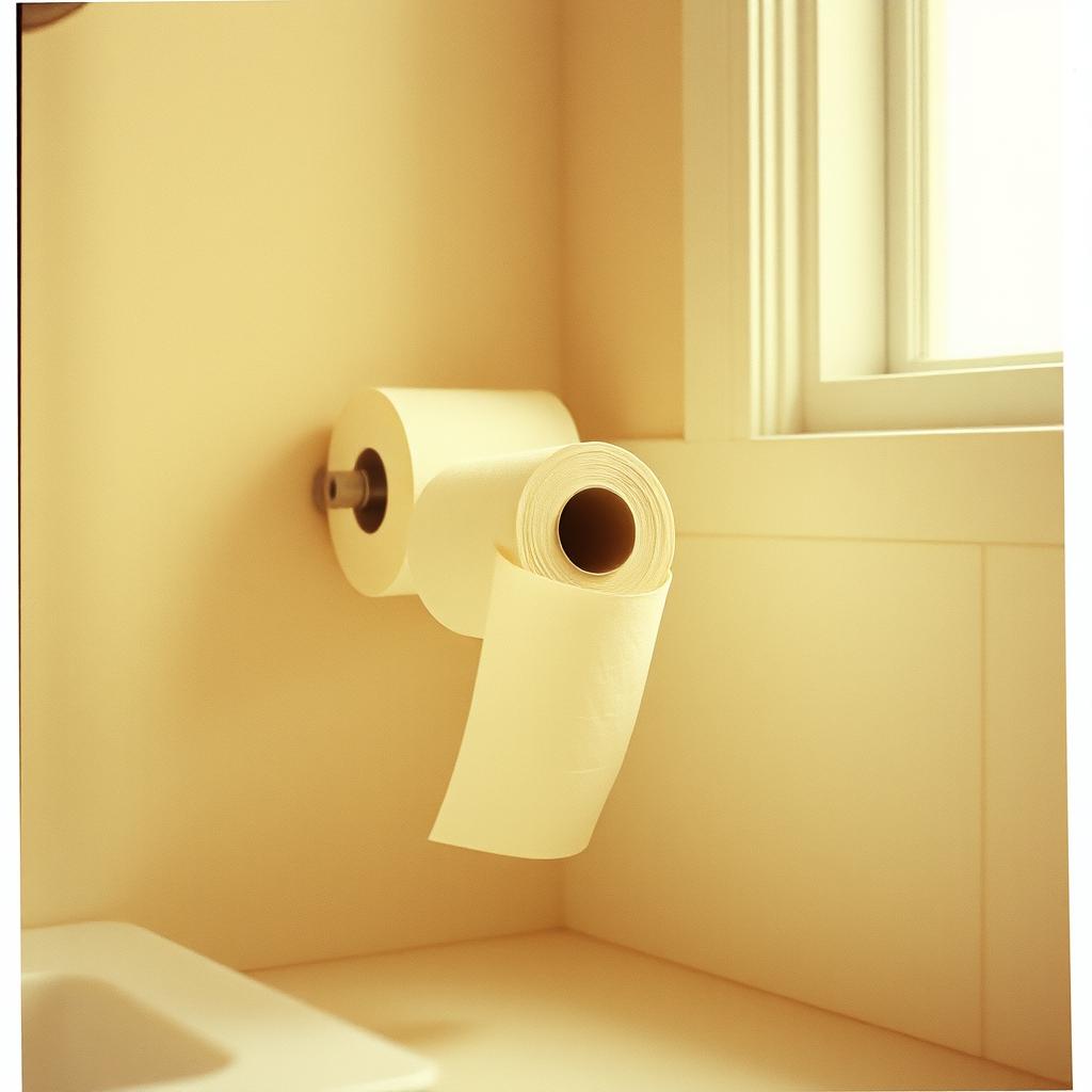 You want a toilet paper roll tomorrow? artwork