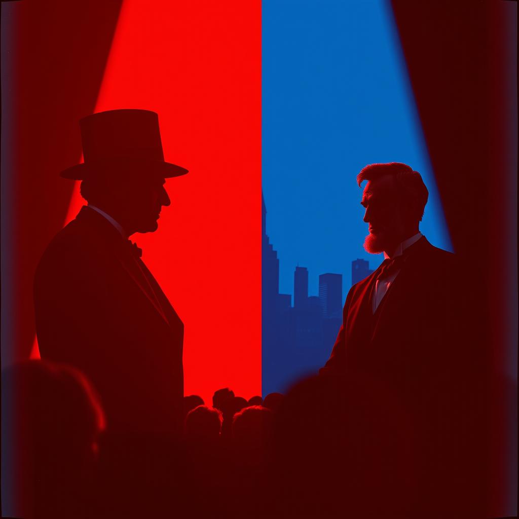 Battle for the Union: Lincoln v Douglas Debate artwork