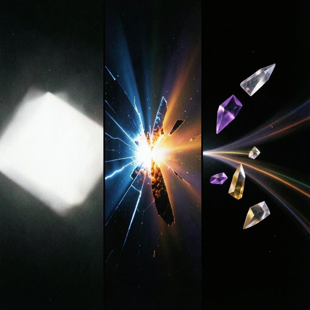 The White That Breaks Down artwork