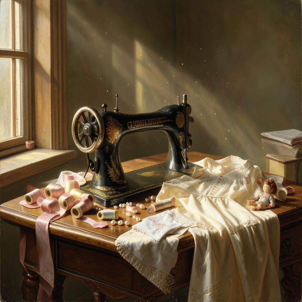 Continue sewing the dream artwork