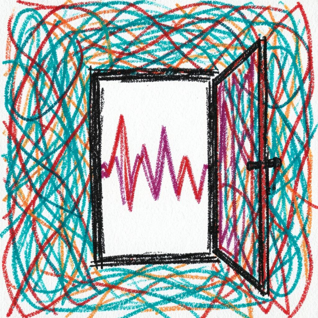 Prompt: "Oscilloscope" artwork