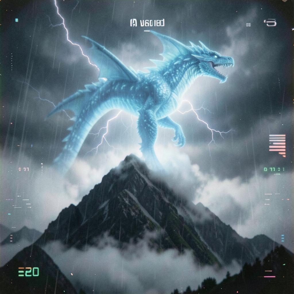 蒼龍青雲 - Azure Dragon: Rising Through Clouds artwork