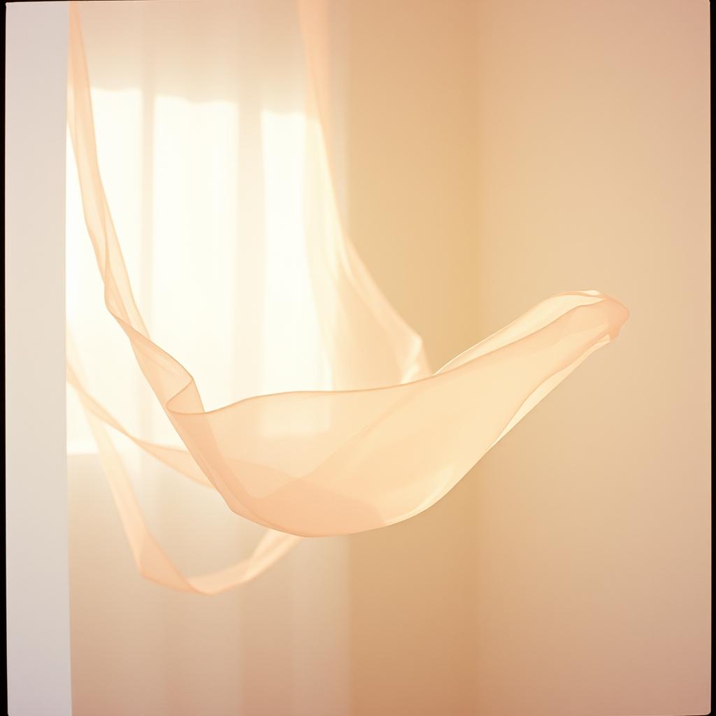 The feel of gauze artwork