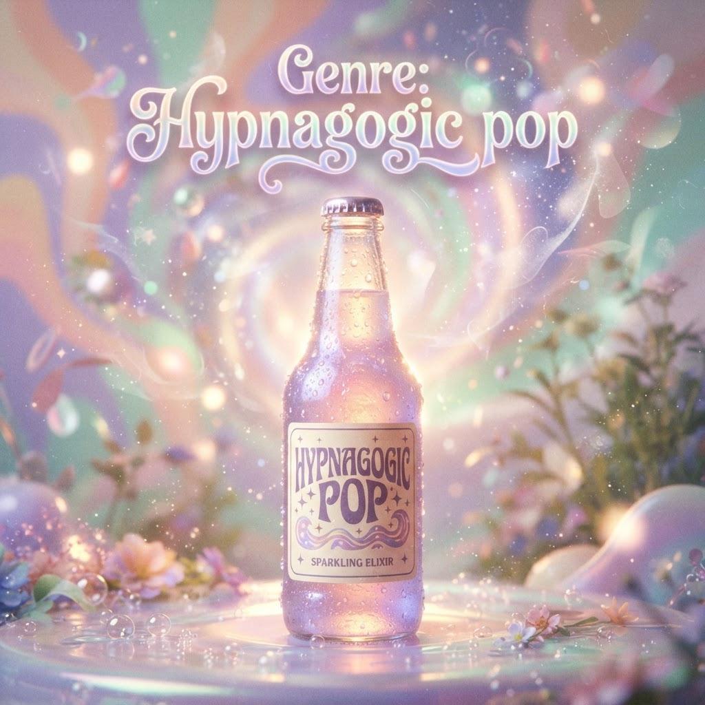 NDC 36 - 26  Hypnagogic pop + Soft drink"