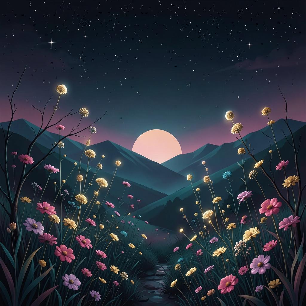 the night sky artwork
