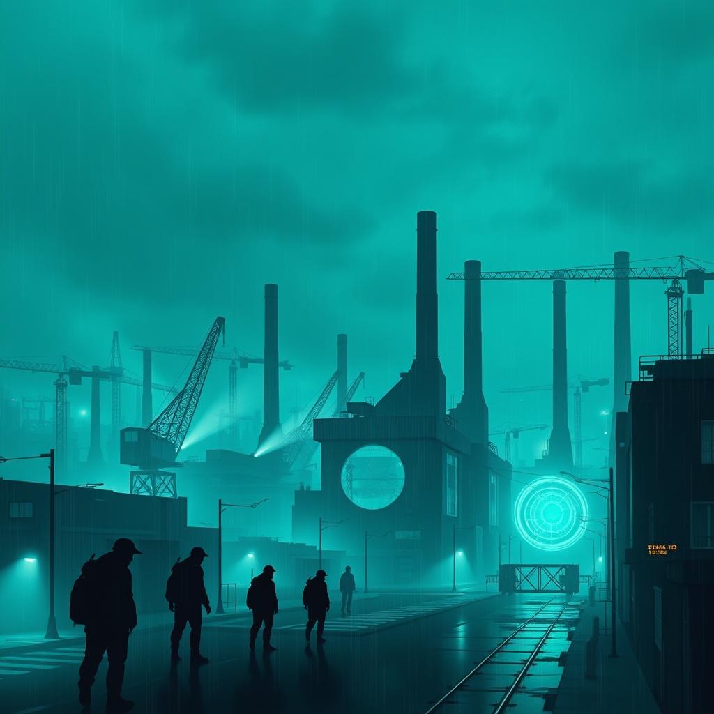 DANGER RUN  (Industrial Post-Punk) artwork