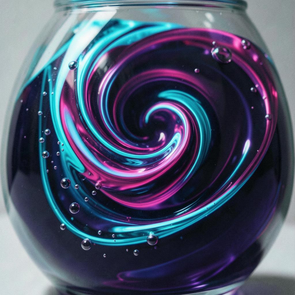 Liquid Colors in Motion artwork