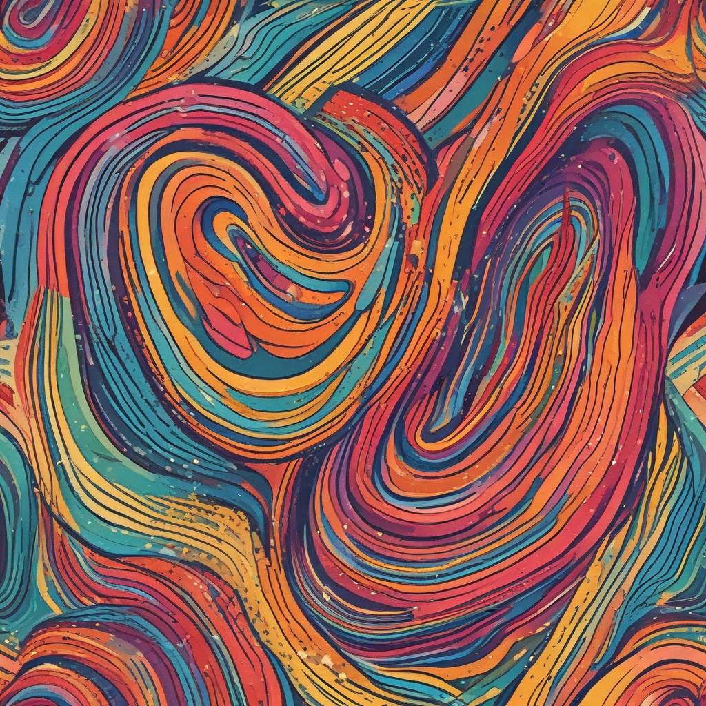 FLIP FLOP FLUP  ( caramel kisses, chocolate swirls) artwork