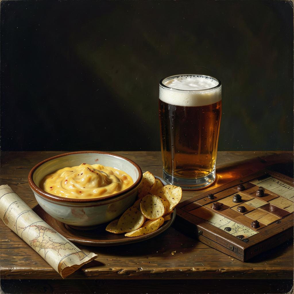 Chips and Queso Mary friends artwork