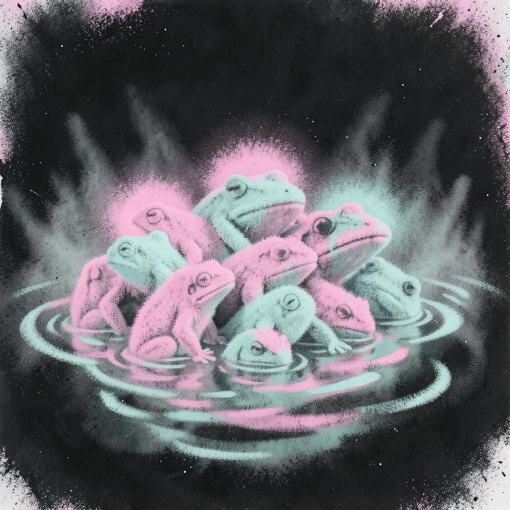 Croassement de nuit (Reversed) x Croassement de nuit (1.41x) (Mashup) artwork
