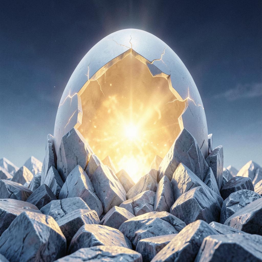 Cradle of the first egg artwork