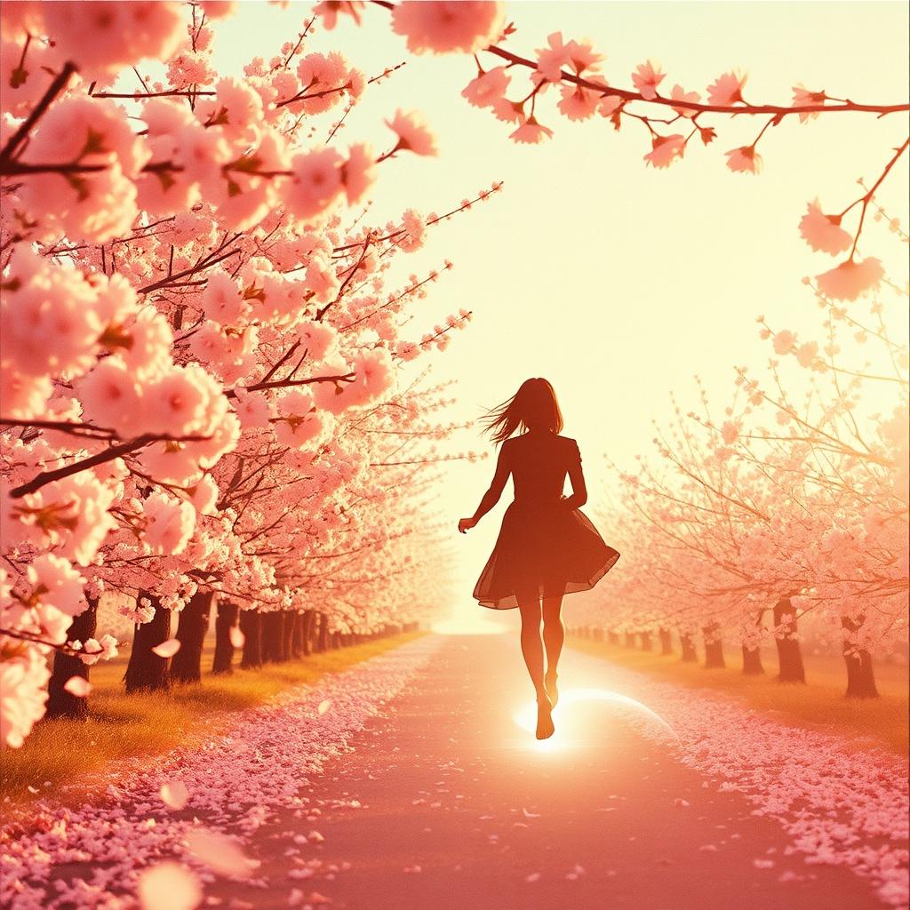 桜並木のステップ artwork