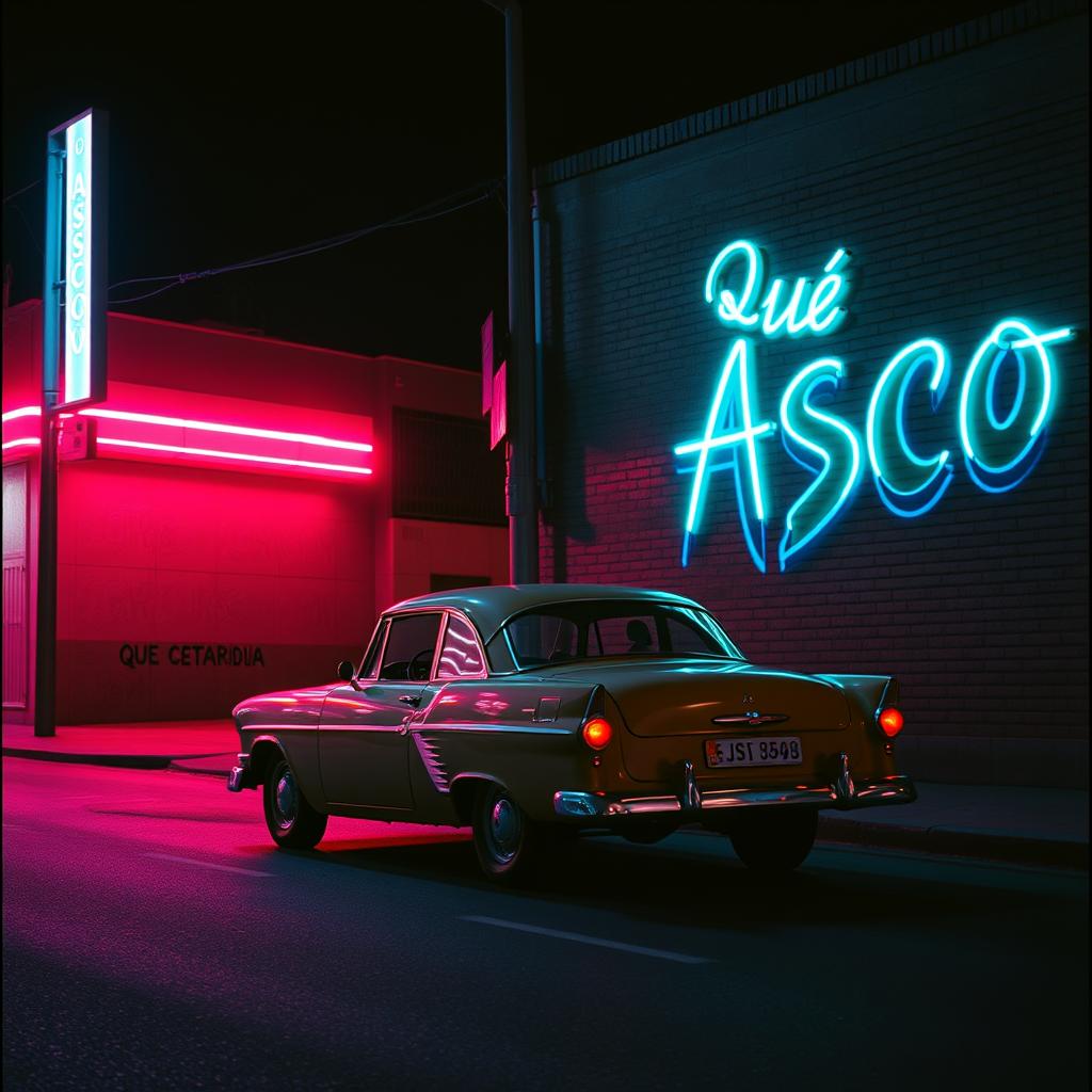Qué Asco artwork