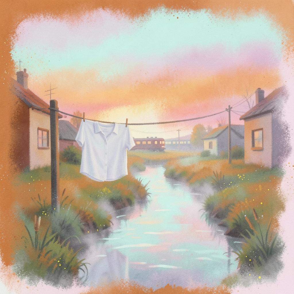 저물어가는 풍경 artwork