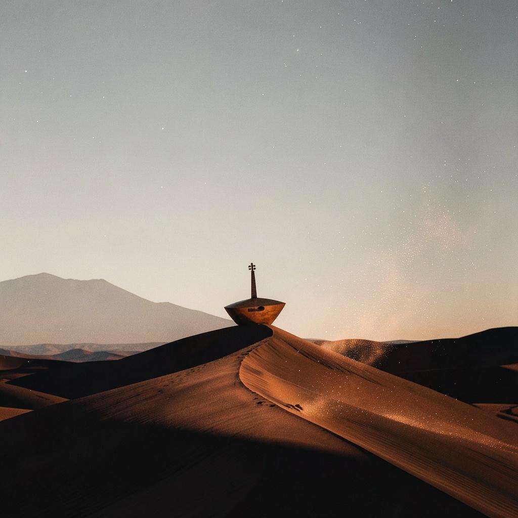 Charred Desert Wind (മരുഭൂമിയിലെ ഏകാന്തത) artwork