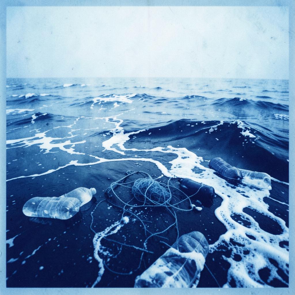 Thrashed waters artwork