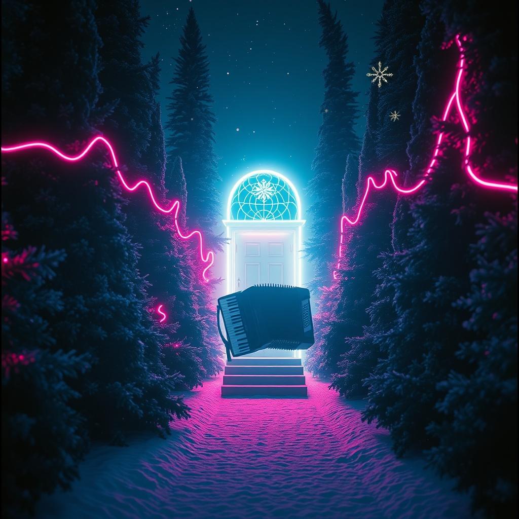 Совсем рядом, за спиною Новый год. artwork