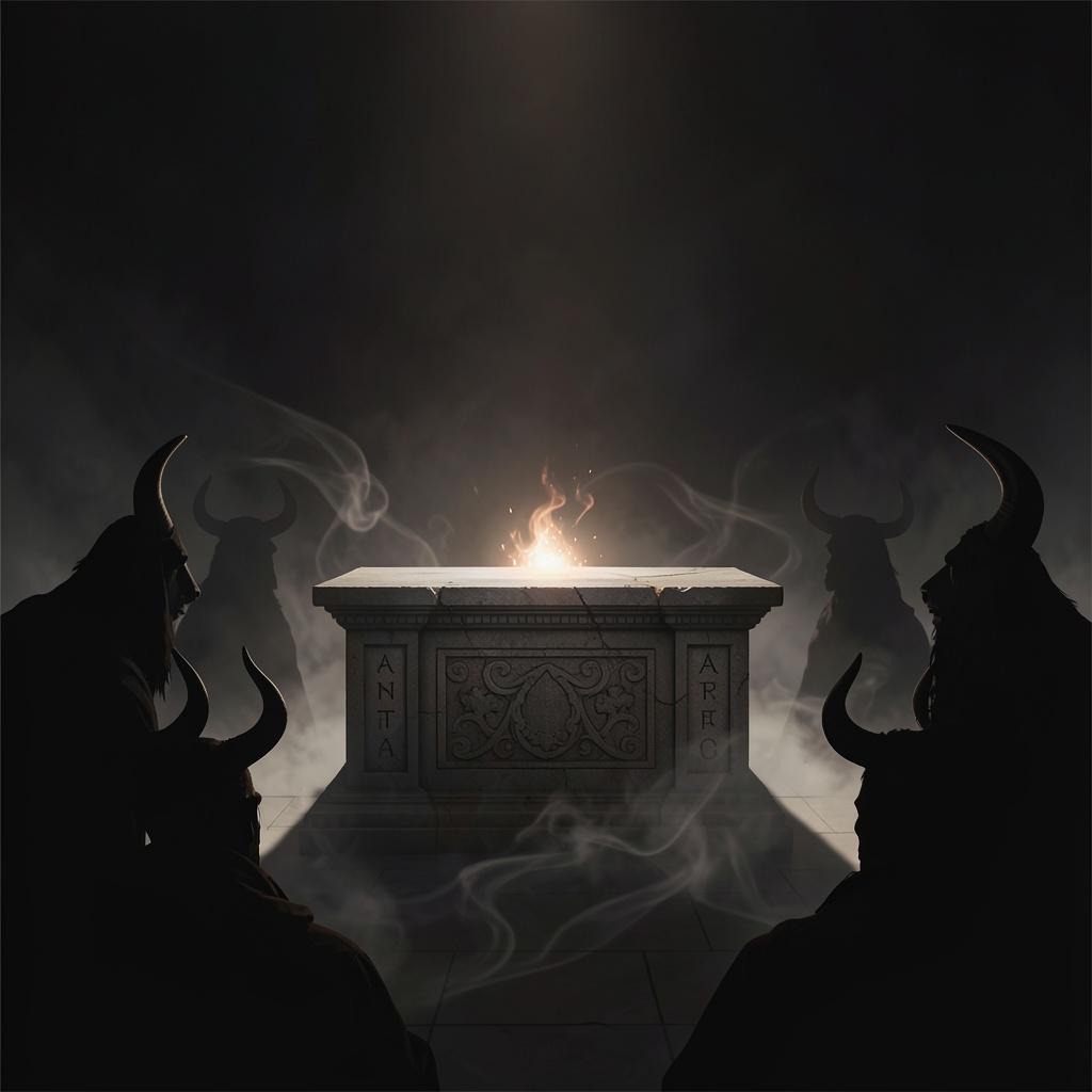 Oxblood Minotaur artwork