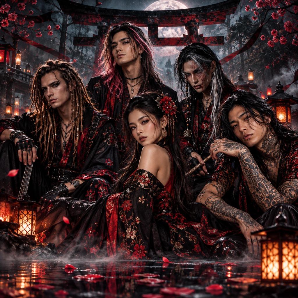 KAGE NO HANA | 影の花 🌹 Whispers Beneath the Crimson Moon