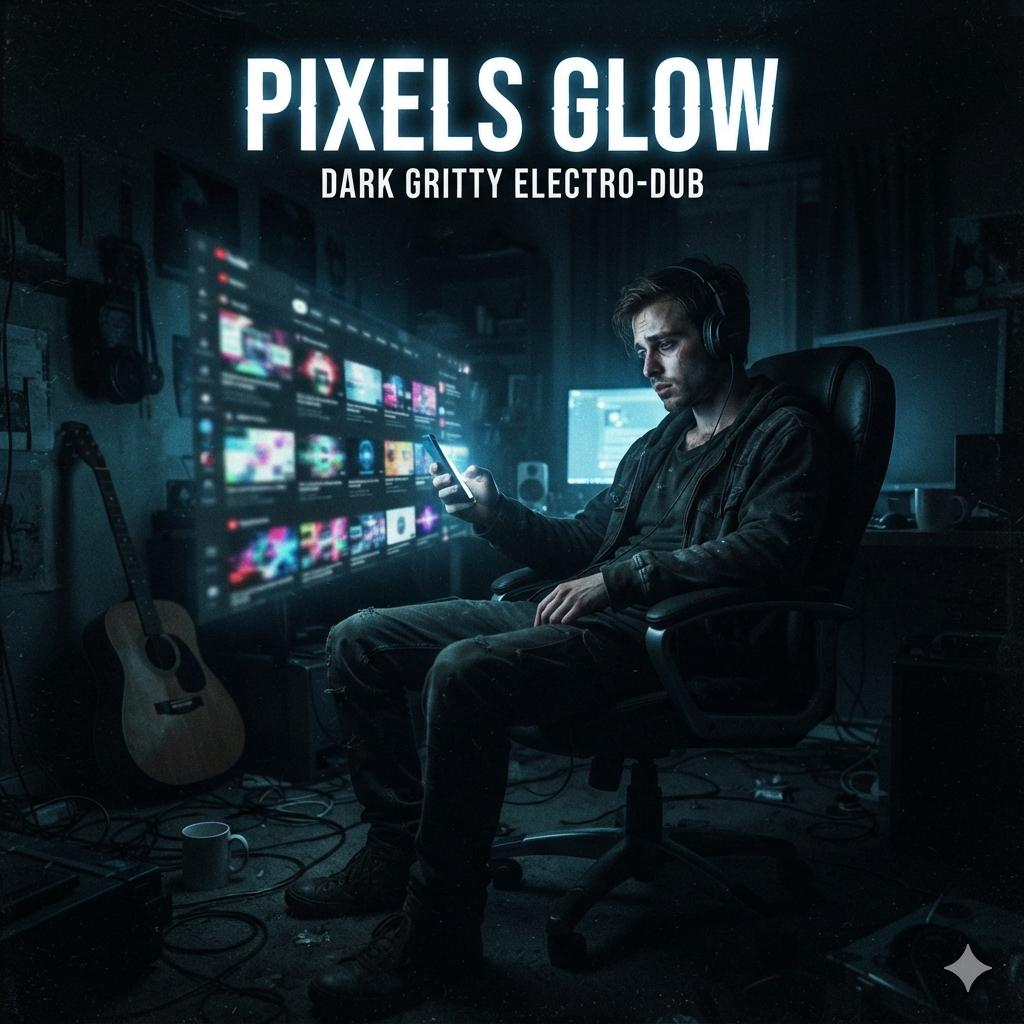 Pixels Glow artwork