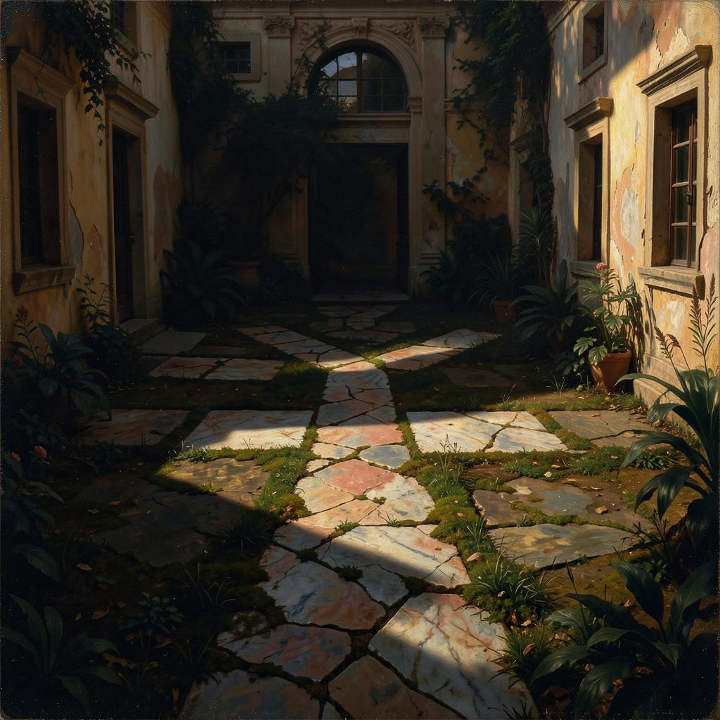 Four Paths at Dusk artwork