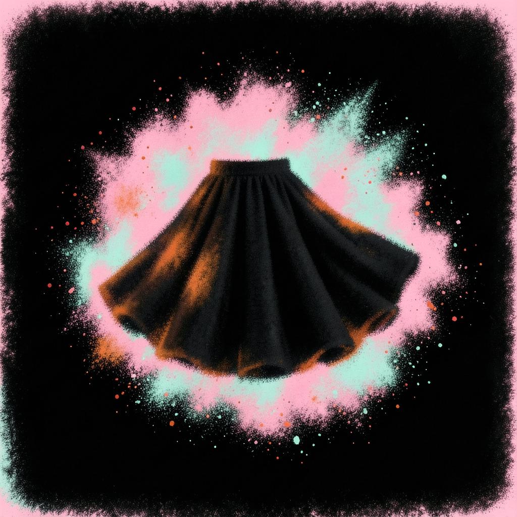 Black Mini-dress 2 artwork