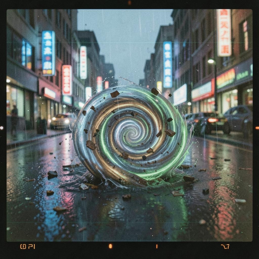 Vortex of reality artwork