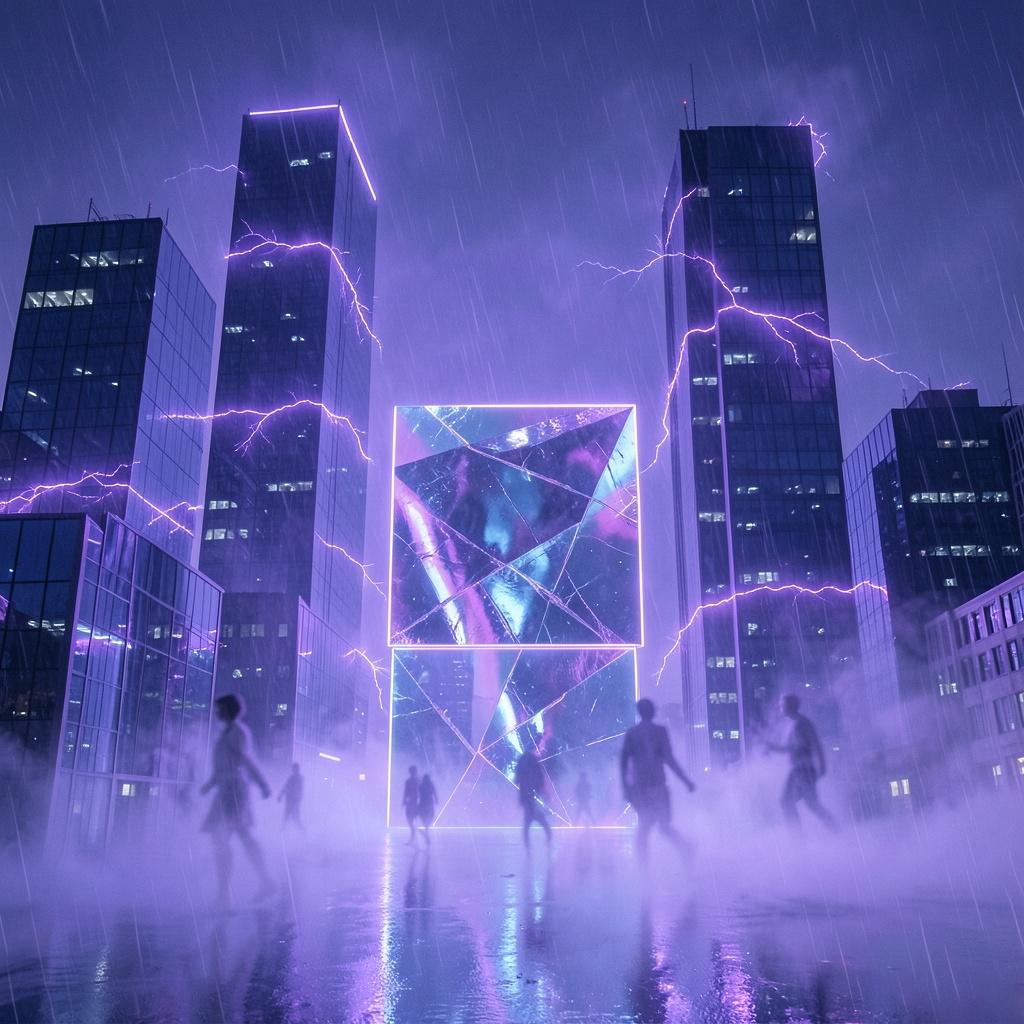 Purple Staticv2 artwork