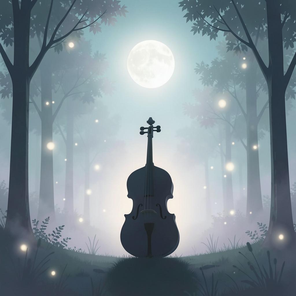 은은한 달빛 숲 / Soft Moonlit Forest artwork