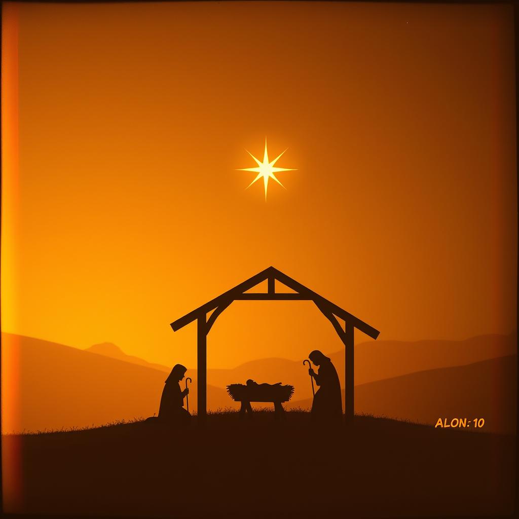 Glory in the Manger artwork