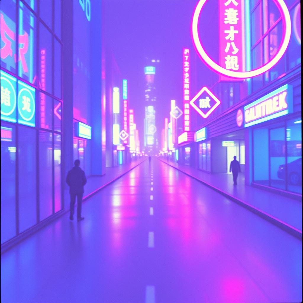 Neon Mirage (Remix) artwork