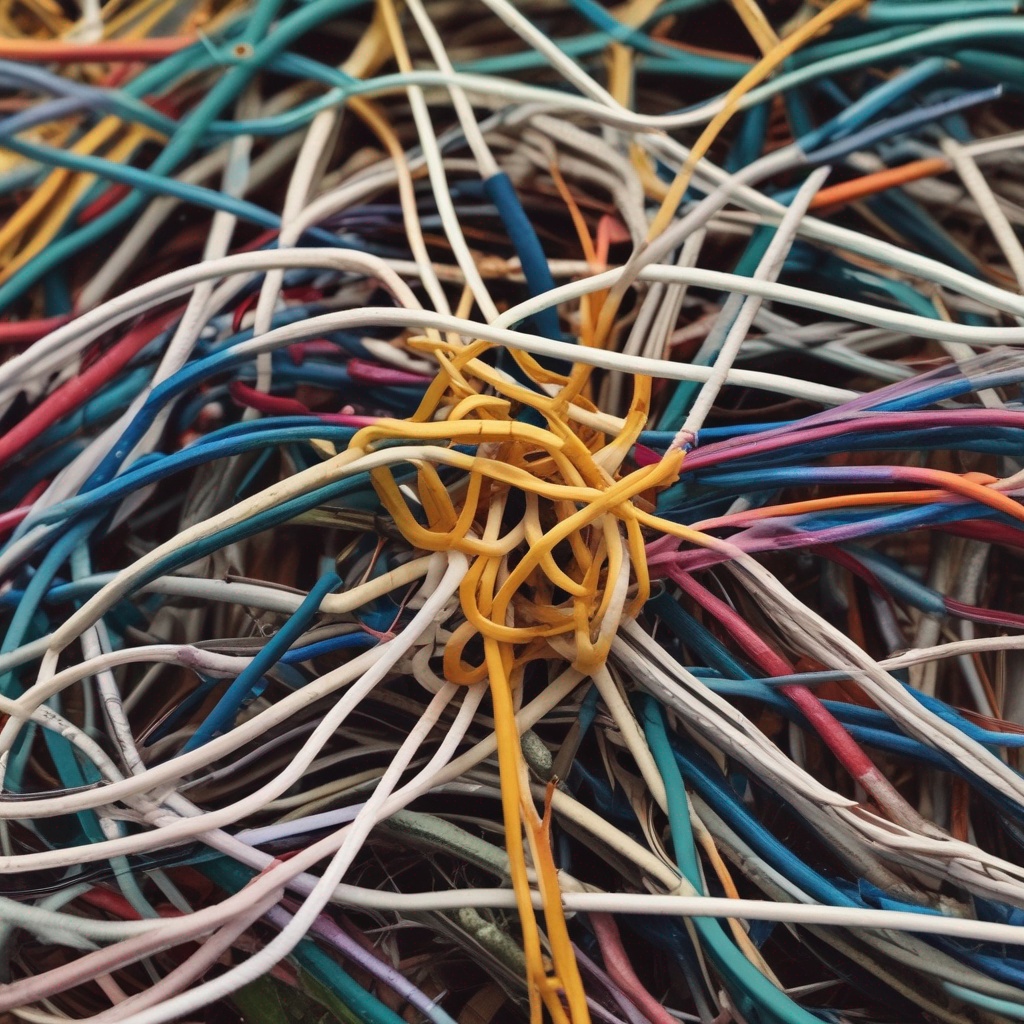 rubber bands artwork