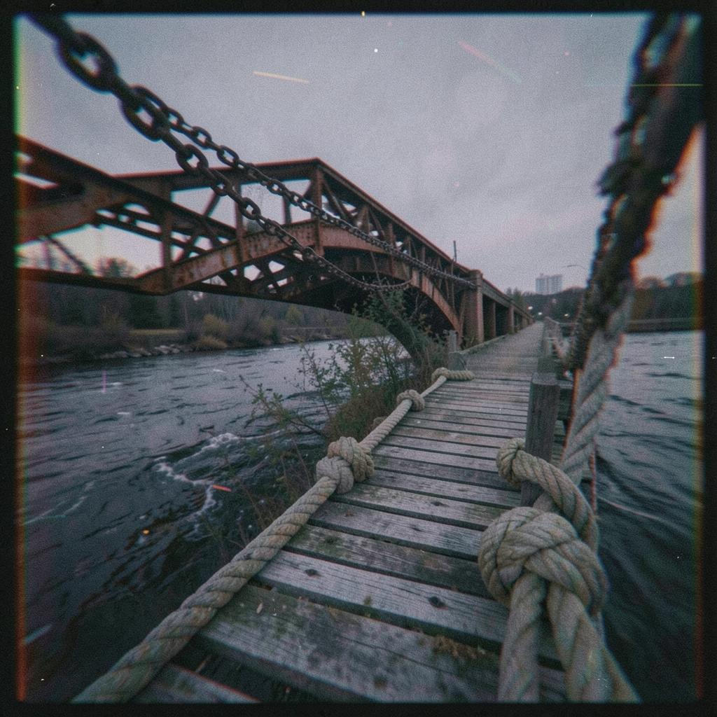 Tourne autour du pont noir artwork