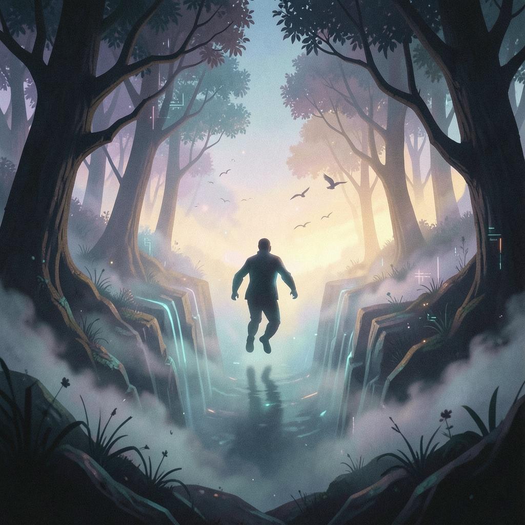 A ja biegnę w otchłań (Ethereal EDM Mix) artwork