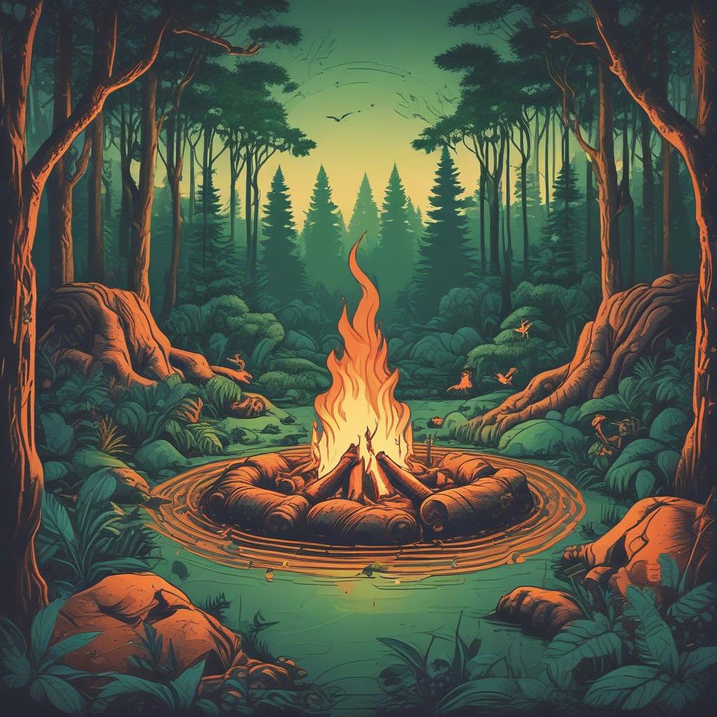 Danger in the jungle artwork