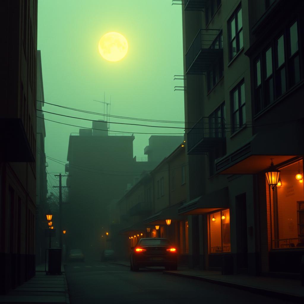 Evening Streets Stay Quiet artwork